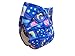 Three Little Imps Unisex Patterned Cloth Nappies (inc 2 inserts each)- Set of 6