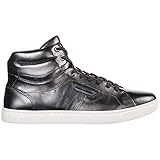 Made in Italy Dolce&Gabbana Herren Mordorè Sneaker high Peltro Nero 42 EU