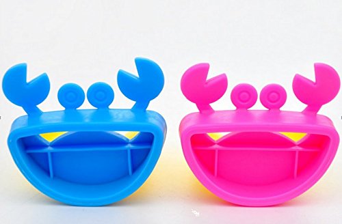 Haodou Baby Kinder Cartoon Krabbe Wasserhahn Extender Waschen Verlängerung Cartoon Kinder Wasserhahn Führung Trog(Farbe zufällig)