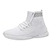 Produktbild SuperSU Damen Sneaker Sommer Damen Mode Mesh Spleiß Frenulum Weiche Socken Schuhe,Student Anti Rutsch Sports Strandschuhe Arbeitsschuhe Turnschuhe Freizeitschuhe Laufschuhe