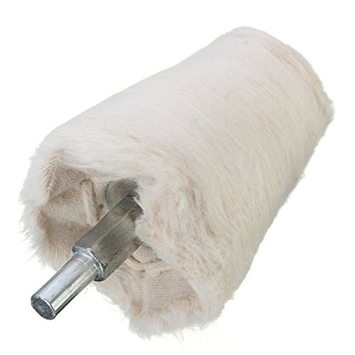 Yongse 50mm Kegel Buff Polieren Schwabbelscheibe Flanell Polierscheibe Schleifwerkzeug - 4