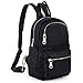 Produktbild UTO Damen klein Backpack Nylon Daily Rucksack Multi Reißverschluss Fächer Convertible Crossbody Schulter Messenger Tasche