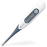 Medical Thermometer with Fever Indication - Fast and Accurate Digital Thermometer For Oral and Rectal Measurement - iProven DT-R1221A