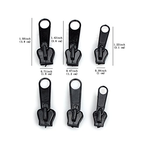 ETGtek 1set 6 X New Fix Zipper Sofortige Reparatur Kein Sewing Reiß Reusable - 5