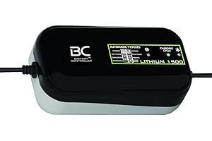 BC Battery Controller LITHIUM 1500 - 12V 1,5A - Caricabatteria e mantenitore automatico per batterie al litio/LiFePO4