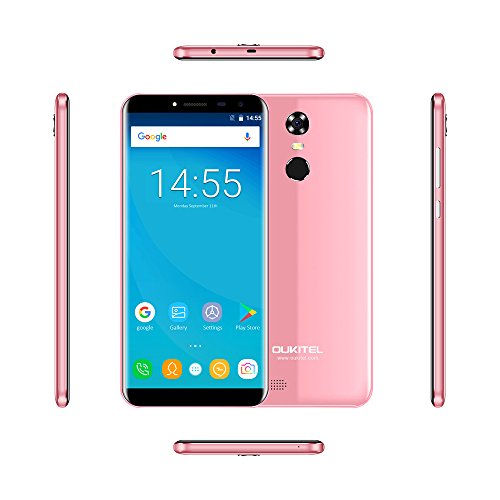 OUKITEL C8 4G Smartphone 18: 9 VerhÃ¤ltnis 5,5 Zoll HD Display, Android 7.0 Quad-Core 2GB RAM+16GB ROM RÃ¼ckfahrkamera 13MP+5MP Dual Kamera, 3000mAh Batterie Touch ID, Band 20 Dual SIM Ohne Vertrag