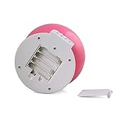 lederTEK, LED Baby Nachtlicht mit USB Kabel Batteriebetrieben Sternhimmel Sternenhimmel 4 LED 360 Grad (pink) - 5
