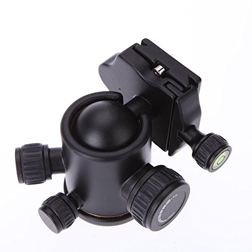 Profesional Trípode de Cámara Rótula de Metal 360 Grados con la placa del lanzamiento rápido de 1/4 