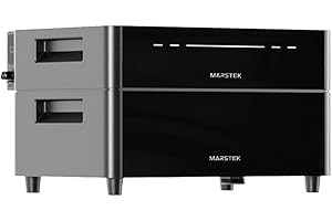 Marstek Venus D + 1 Erweiterungsakku (2,56 kWh) All-in-One Balkonkraftwerk mit Speicher, 4 MPPT für 4 kW Solareingang, 2,2 kW bidirektionale Leistung, EPS <15 ms, 6000+ Zyklen, IP65