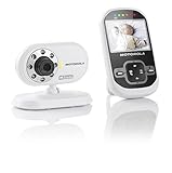 Motorola MBP 26 – Video Babyphone mit 2.4 Zoll Farbdisplay und bis zu 300 Meter Reichweite, weiß - 3
