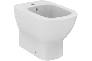 Ideal Standard T456901 TESI Bidet monoforo per installazione filo parete - Bianco - Logo rings