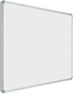 Golden Star Aluminum Rotating Non Magnetic White Board for Study Home Kids Doing Fun Activity Learning Writing & Painting | Easel for Painting Chalkboard for Kids (1ft X 1ft)