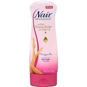 Nair Cocoa Butter Hair Remover Lotion, 9 Oz (Pack of 3) - Image 4