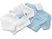 BNWT Tiny Baby Premature Preemie knitted cardigan white or blue train clothes (5-8LBS, blue)