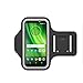 Produktbild Moto G6 (5.7 Zoll) Armband hülle Universal Sportarmband Brassard laufen Sportarmband Running armband Hülle Tasche Schlüsselhalter Wasserdicht Sweat Proof Schlüsselhalter Joggen, Radfahren, KlettereiFitnesstraining, Training, bei Reisen, Lesen, Kochen, Putzen, Gartenarbeit, Angeln oder in der Hausarbeit usw Handys Armtasche für Moto G65.7Zoll(Schwarz)