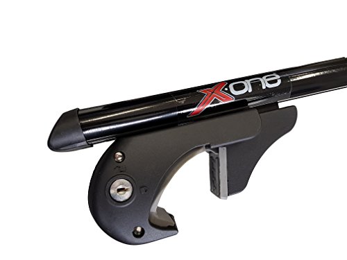 F.lli Iannaccone srl Barre Hercules 140 CM Barre in Alluminio Colore Nero con Serratura OMOLOGATE per Auto Station Wagon.