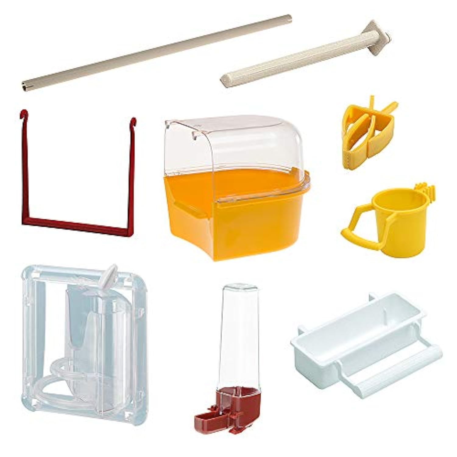 Ferplast Planeta Cage Livrée Avec Accessoires Et Support