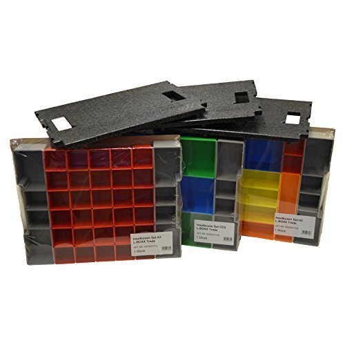 Bosch Sortimo Insetbox A3, CD3, H3 + 3 x Deckeleinlage