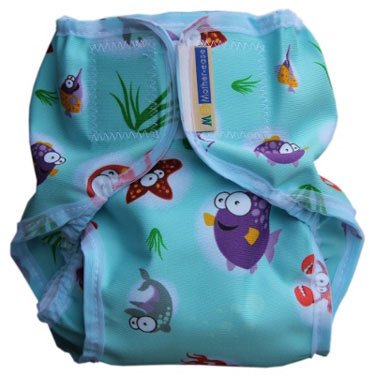 Rikki Wrap Nappy Cover Medium Ocean