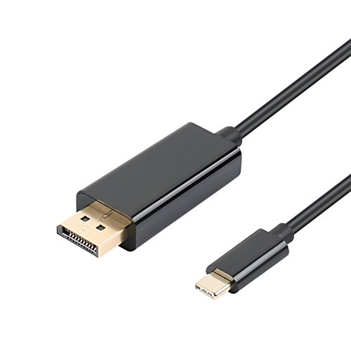USB Typ C (Thunderbolt 3) zu DisplayPort 4 K @ 60Hz UHD 6 Füße Kabel, benfei USB 3.1 (usb-c) zu DP Display Port Adapter Stecker auf Stecker vergoldet Kordel