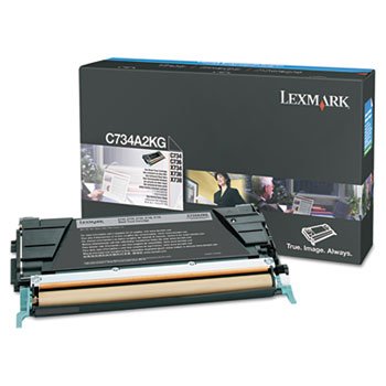 Preisvergleich Produktbild Lexmark C734 A2KG Toner – OEM-, schwarz, 8000 Ergiebigkeit