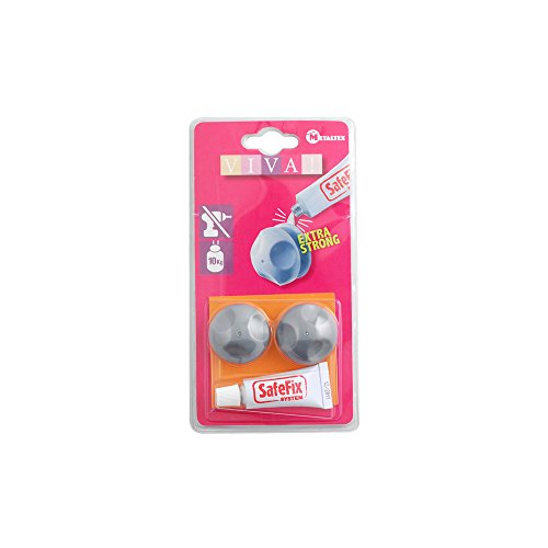 Metaltex 404800039 Viva 2-er Set Klebehaken Safe Fix - 3
