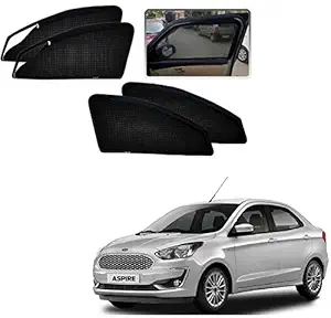 Auto Addict Car Zipper Magnetic Sunshades Set of 4 Pcs (2 Zip,2 Non-Zip) for Auto Addict Car Zipper Magnetic Sunshades Set of 4 Pcs (2 Zip,2 Non-Zip) Ford Figo Aspire