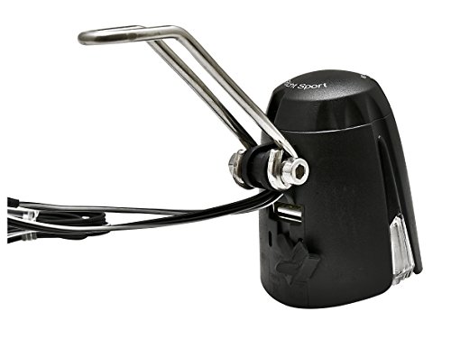 Büchel Frontscheinwerfer 30 Lux LED Immerlicht Sport mit Tagfahrlicht USB-Ladeanschluss und Schalter, Schwarz, 50621 - 3