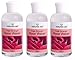 THREE PACKS of Natures Aid Rosewater (Triple Strength) 150ml