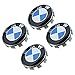 Produktbild Myhonour 4 Nabenkappen mit BMW-Logo, 68 mm, für Alufelgen(1)