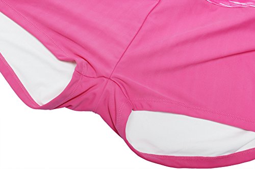 ReliBeauty Damen Geblümt Muster Taille Kurze Boyshorts Schwimmhose Verstellbare Kordel Bände Badeshorts - 4