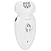 ACEVIVI Hair Removal Assembled 3-in-1 2-Level Speed Electric Epilator Shaver (White)