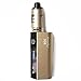 Produktbild E Zigarette Starterset,Dampfen E-Zigarette 80W 2600mAh LCD Display EShisha Box Mod Akkuträger E Zigaretten Set inkl. Sub Ohm OCC Coil Atomizer/Verdampfer Starterset Ohne E-Liquid,Ohne Nikotin (Gold)