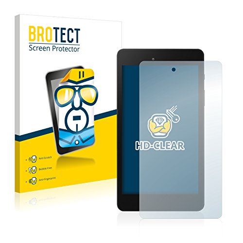 2x BROTECT HD-Clear Displayschutzfolie Medion E6912 E-Tab (MD 99851) Schutzfolie Folie - Klar, Anti-Fingerprint