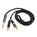 Produktbild Baoblaze Audiokabel 2X Cinch Stecker auf 6,3mm Stereo Stecker