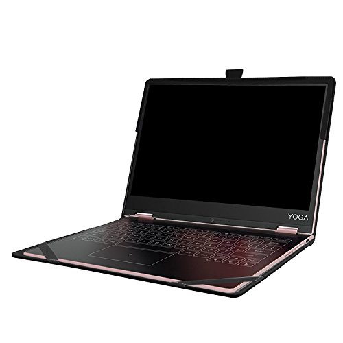 AVIDET Lenovo Yoga A12 H  lle Case Etui Tasche  Slim Fit Folio Premium PU Kunstleder Schutzh  lle Tasche Etui Smart Cover mit St  nderfunktion f  r Le