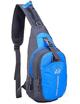 RichDeer Umhängetasche Reisezubehör Schulter-Rucksack Sling Chest Rucksack Outdoor Sport Schule Reisen
