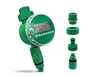 Pinolex Drip Irrigation Automatic Water Controller Timer For Garden Lawn