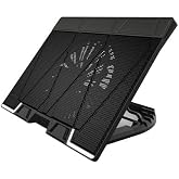 Zalman ZM-NS3000" 200MM Fanlı 6 Kademe Yuksekli̇k Ayarlı Tyep-C Data Baglantılı Notebook Stand ve Sogutucu