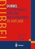 Image de Dubbel - Taschenbuch für den Maschinenbau