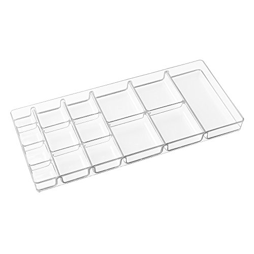 InterDesign 61530EU Linus Schmuckablage, durchsichtig