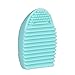 Facilla® Makeup Brushes Massage Tool Cleaner Finger Silicone Glove Green