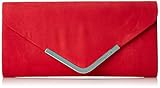 Außenmaterial: Kunstleder Tamaris Damen Brianna Clutch Bag Rot (Chili) 5x12x26 cm
