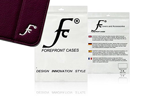 Forefront Cases® Neue Leder Hülle Tasche Case Cover für Apple iPad Mini 4 / 4th Generation (September 2015) – Rundum-Geräteschutz und intelligente Auto-Sleep-Wake-Funktion – inkl. Eingabestift - 8