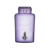KILNER - Dispensador de Bebida, Vidrio, Morado, 5 L