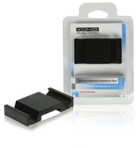 König Universal Aluminium Smartphone Ständer schwarz - 2