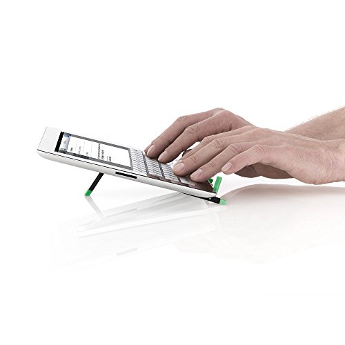 deleyCON HQ Universal Tablet Halterung/Ständer – Staffelei für iPad / Galaxy Tab usw – mit & ohne Case nutzbar Schwarz - 4