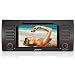 Produktbild Pumpkin Autoradio Moniceiver für BMW E39 mit GPS Navi TF-Karte Unterstützt Bluetooth USB CD DVD Android Auto MicroSD Aux Lenkradfernbedienung Rückfahrkamera 1 Din 7 Zoll Bildschirm