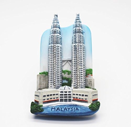 Petronas Twin Towers Malaysia Asia 3D Resin TOY Fridge Magnet
