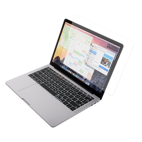 Premium Crystal Clear LCD Screen Protector for New Apple MacBook Pro Laptop 15 inch  Nov 2016 Release  Anti Finger Print with Cleaning Cloth and Insta